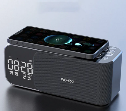 Smart LED Clock with Bluetooth & FM Radio