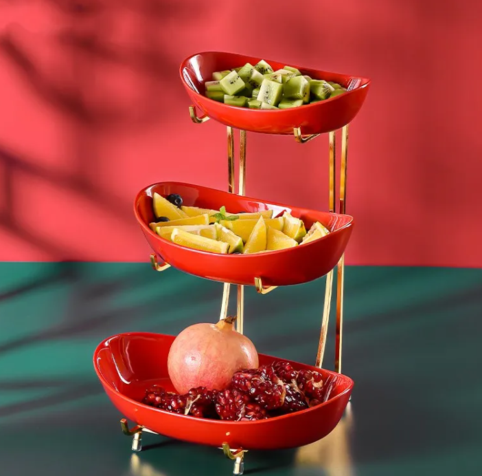 Elegant Ceramic Fruit Plate