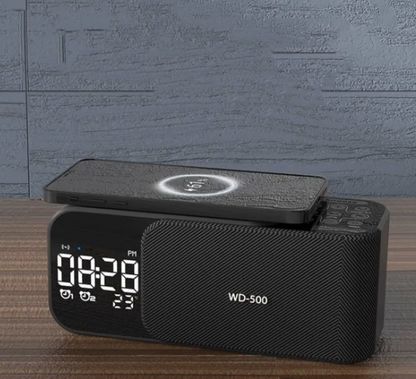 Smart LED Clock with Bluetooth & FM Radio