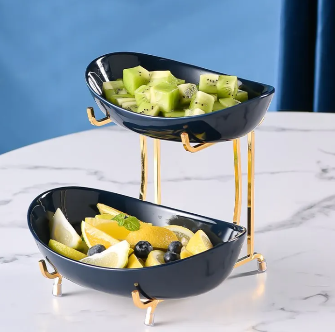 Elegant Ceramic Fruit Plate