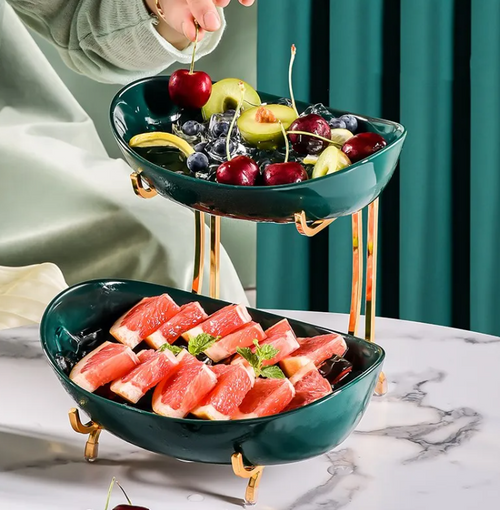 Elegant Ceramic Fruit Plate