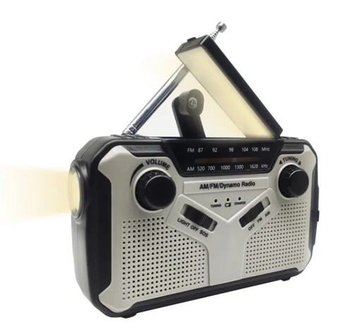 Solar Hand Crank Survival Radio