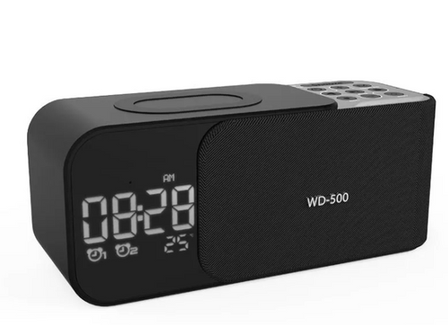 Smart LED Clock with Bluetooth & FM Radio